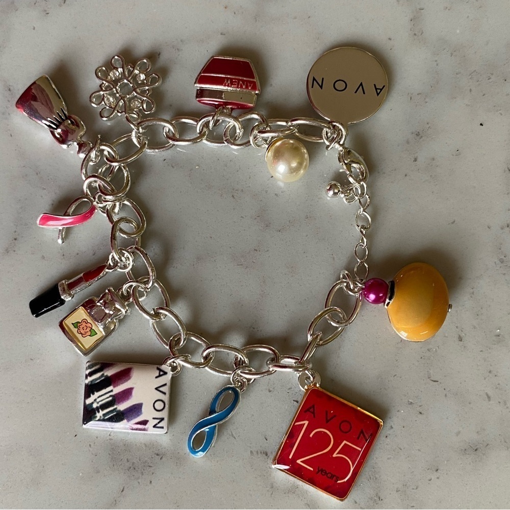 Avon 125 Anniversary Charm Bracelet NIB